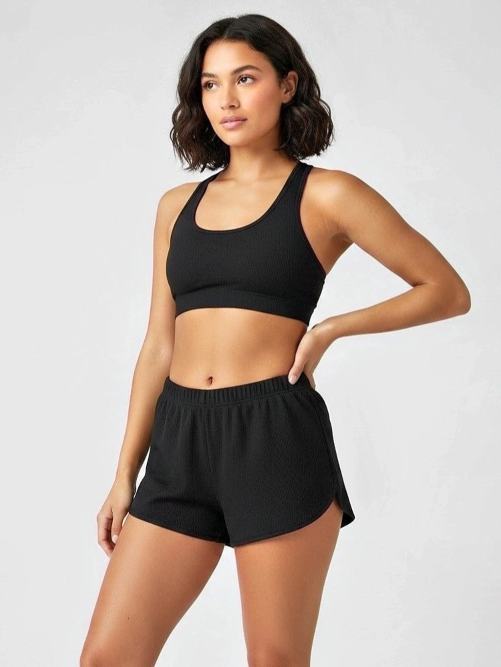 Bozzolo Black Athletic Shorts Like New